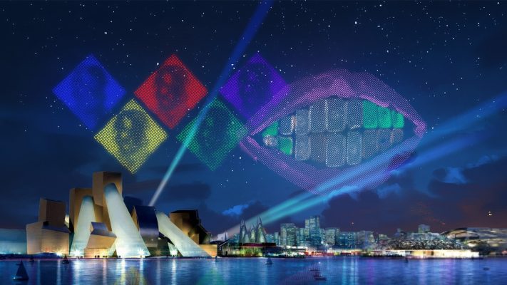 triển lãm drone ở Abu Dhabi