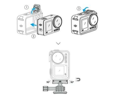 hướng dẫn sử dụng dji osmo action 4