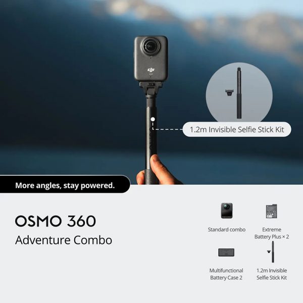 DJI Osmo 360 (Adventure Combo) - Ảnh 2