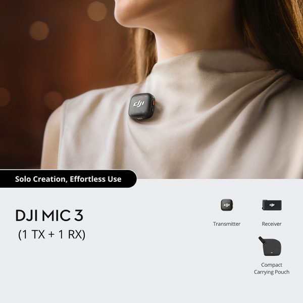 DJI Mic 3 (1TX+1RX) - Ảnh 3