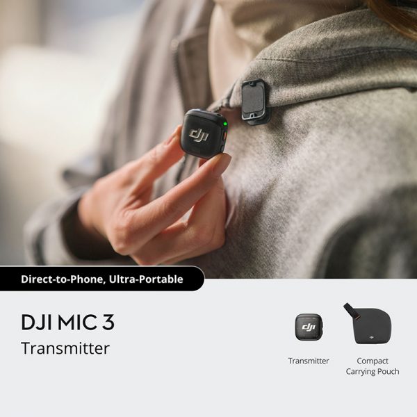 DJI Mic 3 Transmitter - Ảnh 4